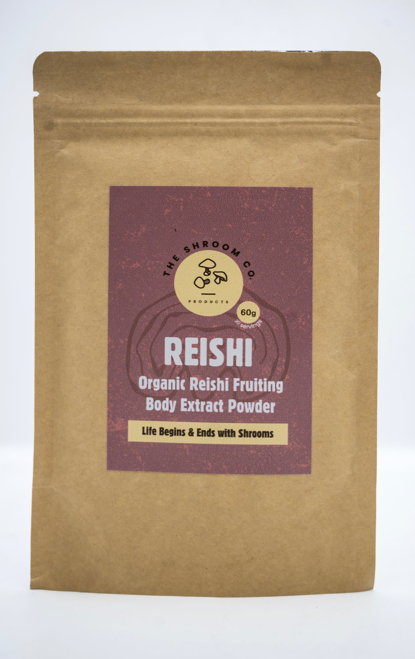 Organic Reishi Powder (60g)