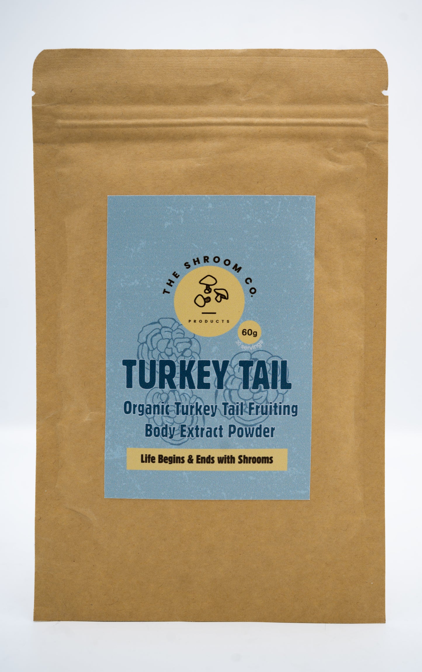 Organic Turket Tail Powder (60g)